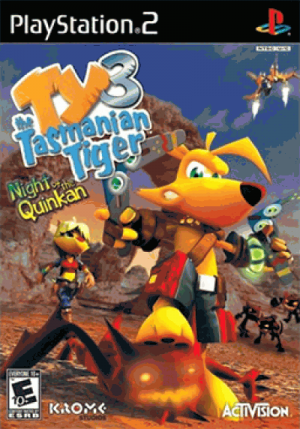 Ty The Tasmanian Tiger 3 - Night Of The Quinkan ROM