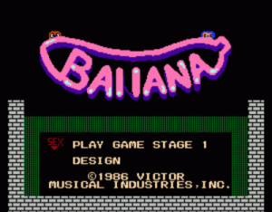 Ballnana (Banana Hack) ROM