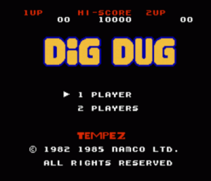 BuB-BoB (Dig Dug Hack) ROM