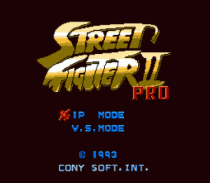 Street Fighter 2 Pro ROM