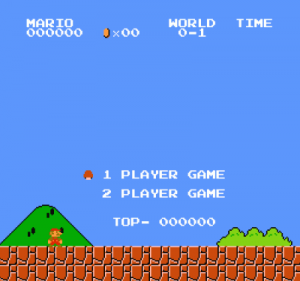 Super Mario Bros (JU) (No Title Hack) ROM