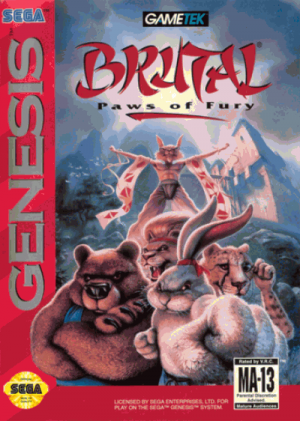 Brutal - Paws Of Fury ROM