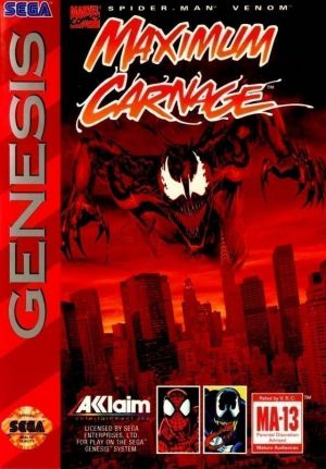 Spider-Man And Venom - Maximum Carnage (JUE) ROM