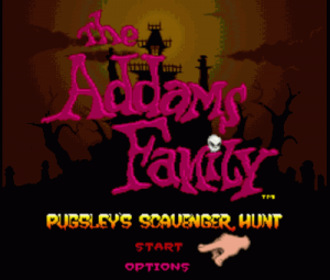 Addams Family, The - Pugsley's Scavenger Hunt (Beta) ROM