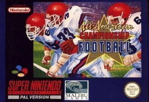 All-American Championship Football ROM