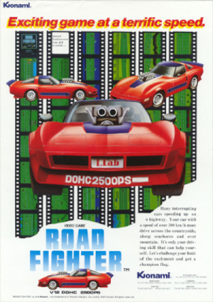 AS - Road Fighter (NES Hack) ROM