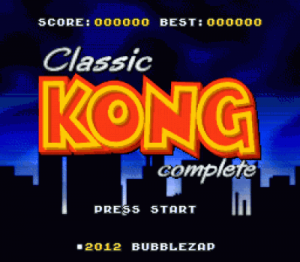 Classic Kong ROM