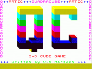 3D-Quadracube (1983)(Forward Software)[16K][re-release] ROM