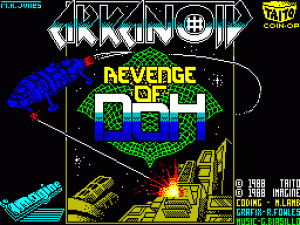 Arkanoid II - Revenge Of Doh (1988)(Erbe Software)[re-release] ROM