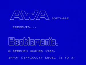 Beetlemania (1983)(MC Lothlorien)[a][16K] ROM