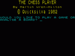 Chess Player, The (1982)(Quicksilva) ROM