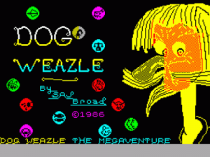 Dog Weazle - The Megaventure (1986)(Alphasoft) ROM