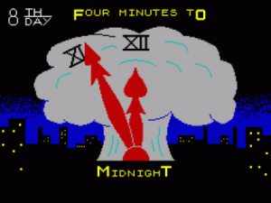 Four Minutes To Midnight (1987)(8th Day Software)(Side B) ROM