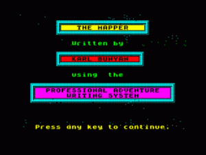 Mapper, The - Player's Guide (1992)(Zenobi Software) ROM