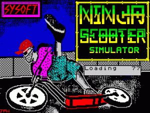 Ninja Scooter Simulator (1988)(Silverbird Software) ROM