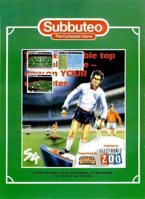 Subbuteo - The Computer Game (1990)(Electronic Zoo) ROM