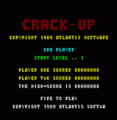 Crack-Up (1989)(Atlantis Software)