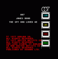 Espia Que Me Amo, La (1990)(Erbe Software)(Side A)[48-128K][aka 007 - The Spy Who Loved Me]