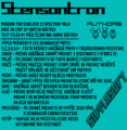 Stensontron (1987)(Sybilasoft)(sk)[a2]